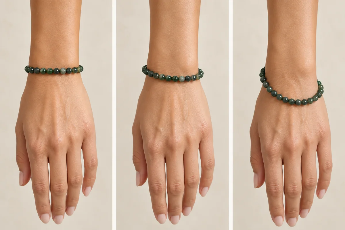 Left to right: close, natural and relaxed fit. These are wearing preferences, not S/M/L sizes.